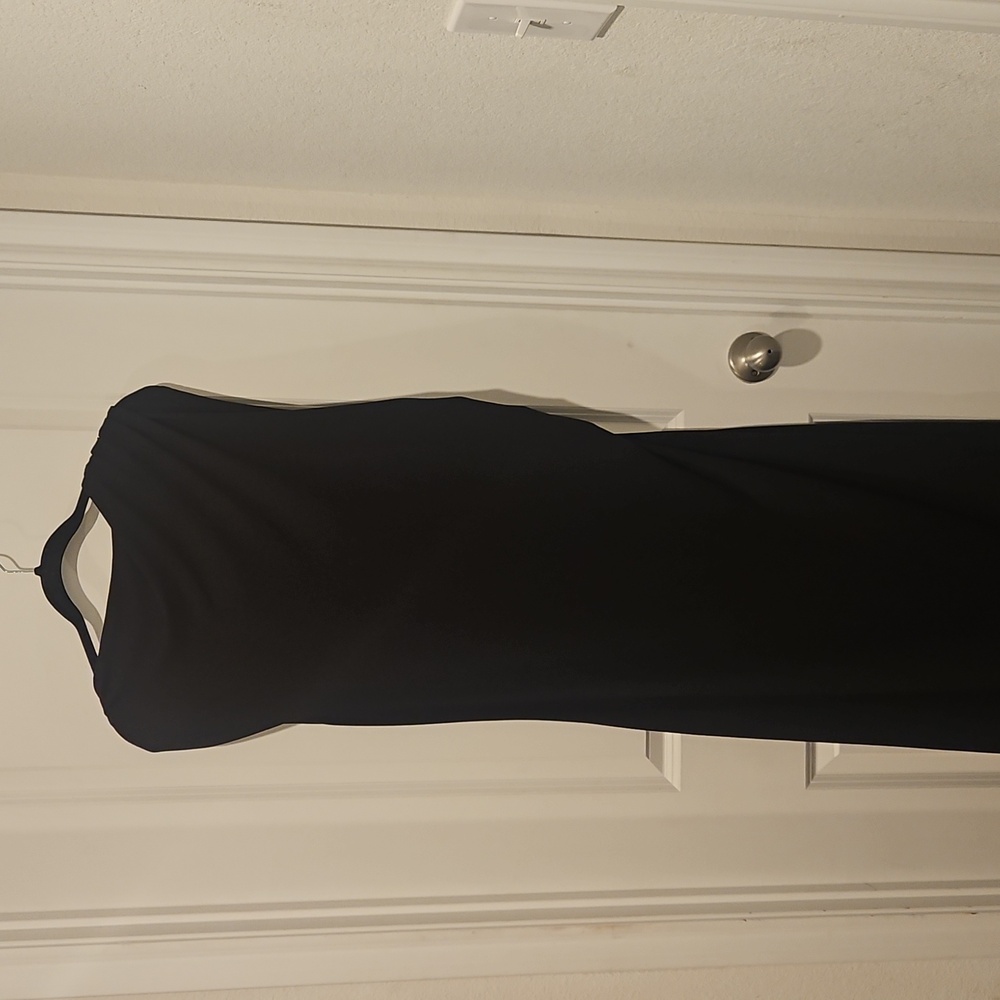 NWT Twist-Detail One-Shoulder Dresd Black Size XXL - Picture 4 of 9